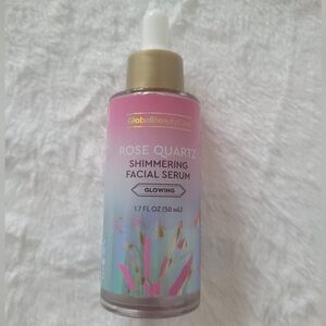 Rose Quartz Shimmering Facial Serum - Pink and Gold